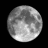 Moon age: 14 days, 7 hours, 23 minutes,100%