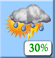 Vereinzelte Gewitter
